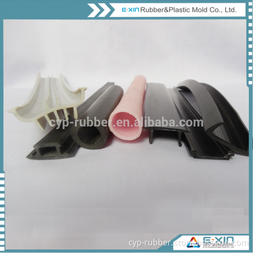Soft PVC Profiles windows and doors rubber Seals Extrusion Profiles